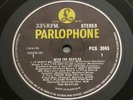 With The Beatles UK STEREO Black & Yellow Parlophone PCS 3045 EX+ LP Label Error