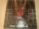 ACCEPT LP RESTLESS & WILD SIGNED AUTOGRAPH AUTOGRAPHED