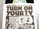 RARE Larry Groce R. Crumb Picture Sleeve 45 Turn on Your Radio LISTEN