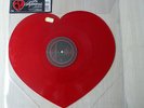 Supremes heart shaped red vinyl 7