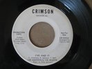 Northern Soul 45 RARE Lee Andrews & The Hearts Crimson Lbl.
