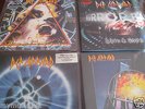 DEF LEPPARD RARE ADRENALIZE - PYROMANIA - HYSTERIA & LIVE 180 GRAM  6 LP SET