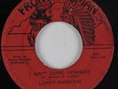Northern Soul 45 LEROY BARBOUR I Ain't Going Nowhere FRONTIERSMAN HEAR