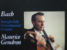 Philips SFL 8518 9 Bach-6 Cello Suites Complete 2LPs-Gendron NM
