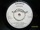 The Outcasts You're A Disease rare PUNK 3-Track 45 It Records Original Excellent