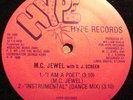RANDOM RAP M.C. JEWEL  D.J. SCREEN I AM A POET/REFLECTIONS PERFECTION HYPE 1000