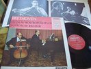 PHILIPS 835182/3 AY STEREO ROSTROPOVICH&RICHTER BEETHOVEN CELLO SONATAS 2LP BOX