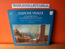 PHILIPS  4LP 4 EDIZIONE VIVALDI  Concertis FELIX AYO - CARMIRELLI - I MUSICI