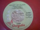 BLONDIE - HEARTH OF GLASS -EL SALVADOR - SINGLE 7¨ RED VINYL