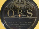 Ki Ki Johnson-Lady, Your Clock Aint Right/Wrong Woman Blues-Q.R.S. 7003-Listen