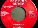 * METROPOLIS Flashfever  PRIVATE COSMIC FUZZ FUNK DISCO Nicetown45 Hear