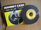 45 RPM RECORDS-JOHNNY CASH EP-SUN LABEL (#EP-113)-I WALK THE LINE-DOING MY TIME