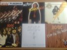 AC/DC 6 LP Highway Fly Flick High Powerage 74 NM-EX Re-issue