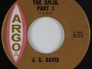R&B Soul Tittyshaker 45 J.C. DAVIS The Splib ARGO HEAR VG++