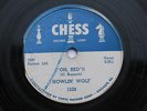 HOWLIN WOLF OH RED/MY LAST AFFAIR Blues 78,CHESS 1575,VG