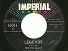 RARE Surf THE HO-DADS Legends 45 IMPERIAL Instrumental
