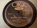 MISSISSIPPI SHEIKS Cracking Them Things/Back To Mississippi OKEH 8810