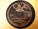 MISSISSIPPI SHEIKS Jail Bird Love Song/Yodeling Fiddling Blues OKEH 8834