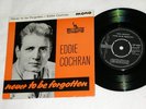 EDDIE COCHRAN Never To Be Forgotten (Liberty UK Original EP 1962) Rare EX