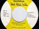 YOUNG DISCIPLES/JAMAICA HOT WAX Orig JA/COVENANT LOVE - PRAISE HIM..EX+...LISTEN