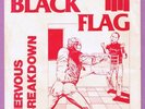 EARLY PUNK BLACK FLAG 45 rpm NERVOUS BREAKDOWN / FIX ME / I'VE HAD IT / WASTED