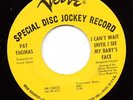 NORTHERN SOUL on VERVE--PAT THOMAS --HEAR BOTH--PROMO