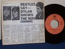 RARE BOB DYLAN with THE BEATLES on back cover THE TIME THEY ARE A-CHANGIN'