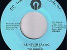 SUMMITS Never Say No RARE XOVER SOUL FUNK 45 * Listen DC Int. Sleepwalking 