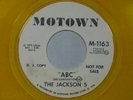 JACKSON 5 ABC YELLOW VINYL PROMO 45 1970 MICHAEL