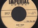 BOB LUMAN Red Hot RARE PROMO RAB/ROCKER 45 Listen