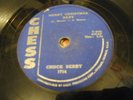 CHUCK BERRY Merry Christmas Baby 78 RPM CHESS Rock & Roll b/w Run Rudolph Run