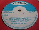 Clifton Campbell A New Civilisation Killer Rare Roots 12