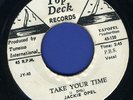 2012  JACKIE OPEL-TAKE YOUR TIME-EL CID-TOP DECK-SKA REGGAE 45 7