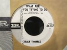 Irma Thomas 'What Are You Trying To Do/ 'Take A Look' PROMO 45