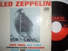LED ZEPPELIN EP PS Good Time Bad Times Mexico ORIGINAL edition ATL EPA-1577 rare
