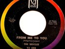 Beatles / From Me To You / Thank You Girl / Vee Jay 522 / Brackets/Rainbow/VG+