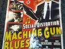 Social Distortion rare signed Machine Gun Blues RSD poster AUTOGRAPHED charity