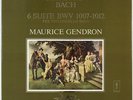 PHILIPS BACH MAURICE GENDRON COMPLETE SUITES FOR CELLO SOLO 3 LP 6725030 AS NEW