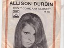 DONT COME ANY CLOSER / ALLISON DURBIN 1968 NZ POP SULTRY PC