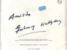Johnny Hallyday – Autographe sur vinyl C’est la vie