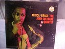 JOHN COLTRANE QUARTET LP AFRICA / BRASS IMPULSE A-6 MONO RVG VG