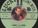 CHUCK SLAUGHTER Lucky 11 Rock RARE MICHIGAN ROCKABILLY NM- 45 RPM RECORD HEAR