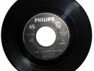 JOHNNY HALLYDAY GREEK 45 VG+ (L' IDOLE DES JEUNES...