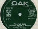 WILD OATS 1964 EP private Oak label RGJ117 99 copies only garage freakbeat R&B
