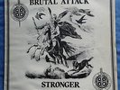RARE BRUTAL ATTACK - STRONGER THAN BEFORE VINYL LP ROCK-O-RAMA