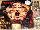 DESTRUCTION - All Hell Breaks Loose 2LPset 2000, GERMAN THRASH METAL,ORIGINAL 