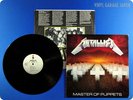 METALLICA Master of Puppets 1986 US Press LP e605