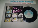 SEX PISTOLS - SILLY THING/anarchy in.  made in portugal) 7/45 single mint condit