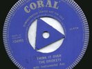 THE CRICKETS Think It Over ORIGINAL 1958 UK One Sided DEMO 45 EX+ BUDDY HOLLY