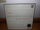 Arthur Grumiaux  Bach Sonata+Partitas for solo Violin Original  Near Mint